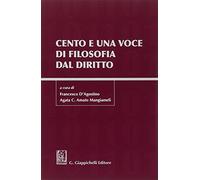 Libri Cento E Una Voce Di Filosofia Dal Diritto
