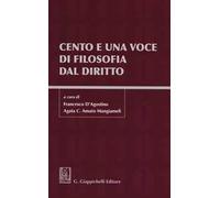 Libri Cento E Una Voce Di Filosofia Dal Diritto