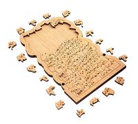 Cento Gatti - Legno, 100 Pezzi | Pezzi a Forma Di Animale, Rompecbezze Divertenti per La Famiglia, Gatto Creativo per La Casa, Vetrina, Regali,