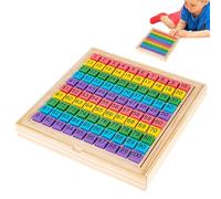 Cento per Le Legno - Numero Prescolare Puzzle | Numero Di Sequenziamento Del Sequenziamento, Gioco Di Ordini Numerici, 1-100 Numeri Matematica Gioco Di Apprendimento, Di Conteggio Educativo in E