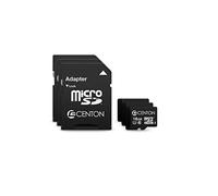 Centon DataStick MicroSD - Scheda di memoria flash 16 GB x 3, colore: Nero (S1-MSDHU1-16G-3-B)