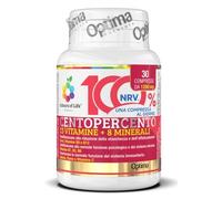 OPTIMA NATURALS Centopercento 30 compresse - Integratore di vitamine e minerali