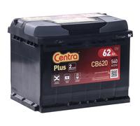 CENTRA CB620 Plus Batteria 12V 62Ah 540A L2 per VW Golf IV Hatchback (1J1)
