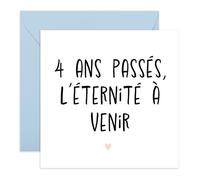 Central 23 4 Ans Anniversaire Carte Mari Femme Couple Romantique Amour Vient Avec Stickers Cadeau Anniversaire Cadeau Mignon Par