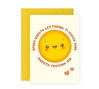 Central 23 Biglietti d'auguri per lei - Spero che questo biglietto ti faccia fare questo - Biglietto Penso a te per gli amici - Regali di buon umore per colleghi insegnanti e genitori