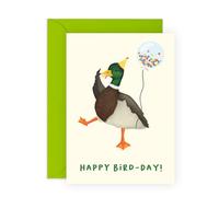 CENTRAL 23 Biglietti di compleanno per lui e lei, Happy Bird Day, biglietti auguri per mamma e papà, regalo da un amico, biglietti di auguri per sorella, fratello, amico, viene fornito con adesivi