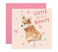 Central 23 Biglietto di anniversario per lei lui - romantico biglietto di San Valentino cane per moglie fidanzata - biglietto d'amore - biglietto di anniversario di matrimonio per uomo donna