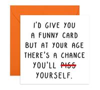 Central 23 - Biglietto di compleanno divertente - Biglietto di compleanno per mamma sorella - umorismo umoristico - 50° 60° 70° - Biglietto offensivo scherzo