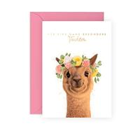 Central 23 Biglietto di compleanno per te - Grazioso biglietto di compleanno per figlia - Biglietto di compleanno animale per ragazze donne - con adesivo