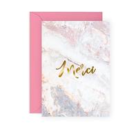 Central 23 Carte de remerciement individuelle pour elle, lui - MERCI - Carte d'appréciation pour homme et femme - Carte de gratitude - Carte de voeux d'anniversaire pour maman, papa, mari, femme