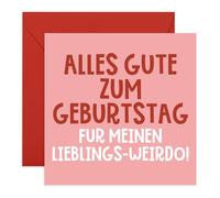 Central 23 Lustige Geburtstagskarte Mein Lieblings-Spinner Witzige Grußkarte Partner Ehemann Ehefrau Freund Freundin Schatz Geschenkidee Für Ihn Sie Inklusive Aufkleber Von