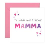 Central 23 Mamma Biglietto Auguri Festa Della Mamma Dolce Figlia Figlio Famiglia Donna Viene Con Adesivi Regalo Compleanno Regalo Carino