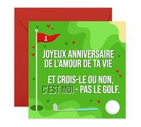 Central 23 Mari Carte Anniversaire Femme Drôle Humour Petit Ami Homme Couple Vient Avec Stickers Cadeau Anniversaire Lui Fiancé Par