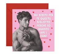 Central 23 Migliore Amica Biglietto Auguri Cane Divertente Comico Sorella Donna Regalo Viene Con Adesivi Regalo Compleanno Carino