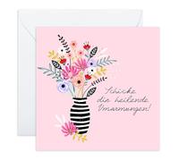 Central 23 Sending Healing Hugs Karte Get Well Feel Better Soon Floral Gruß Speedy Recovery Aufkleber Von