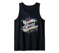 Central African Republic Flag Patriotic Travel Africa Canotta