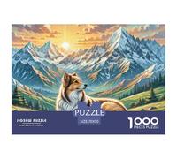 Central Asian Shepherd Dog 1000 Pezzi Puzzle Collection Intrattenimento Puzzle Per Uomo E Donna Impegnativo E Difficile 70x50cm/1000pcs