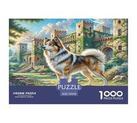 Central Asian Shepherd Dog Jigsaw Puzzle Impossibili 1000 Pezzi Decorazione Per La Casa. Giochi Rilassamento E Intelligence Per Adulti E Ragazzi Da 14 Anni 70x50cm/1000pcs