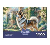 Central Asian Shepherd Dog Jigsaw Puzzle Impossibili 1000 Pezzi Decorazione Per La Casa. Rilassamento E Intelligence Per Adulti E Bambini Da 12 Anni 70x50cm/1000pcs