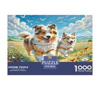 Central Asian Shepherd Dog Puzzle Impossibili 1000 Pezzi Decorazione Per La Casa. Rilassamento E Intelligence Per Adulti E Bambini Da 12 Anni 38x26cm/1000pcs