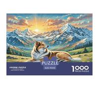 Central Asian Shepherd Dog Puzzle Impossibili 1000Pcs Decorazione Per La Casa. Giochi Rilassamento E Intelligence Per Adulti E Ragazzi Da 14 Anni 70x50cm/1000pcs