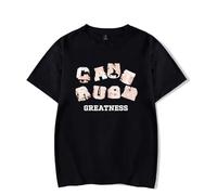 Central CEE Merch Can't Rush Greatness T-Shirt Donna Uomo Girocollo Manica Corta Casual Moda Tee, Nero, M
