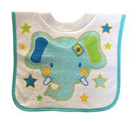 Central chic da bambino per bambini cute Animal bavaglini Fabric & impermeabile facile da pulire