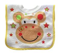 Central chic da bambino per bambini cute Animal bavaglini Fabric & impermeabile facile da pulire