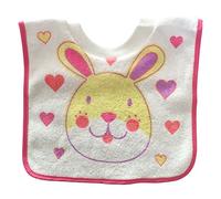 Central chic da bambino per bambini cute Animal bavaglini Fabric & impermeabile facile da pulire