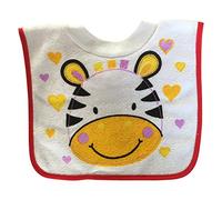 Central chic da bambino per bambini cute Animal bavaglini Fabric & impermeabile facile da pulire