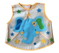 Central chic da bambino per bambini cute Animal bavaglini Fabric & impermeabile facile da pulire