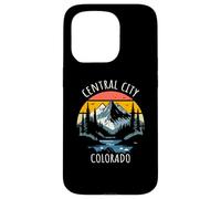 Central City, Colorado, USA, stile retrò, montagna, design Custodia per iPhone 15 Pro