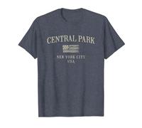 Central Park New York Maglietta, Uomo, Pervinca, 6XL