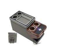 Central Store Business Car Mobile PER VW Per ID. BUZZ 2023 2022 + Set Di Box Per Ringhiere Anteriori Di Fila Bracciolo Business(E gray Wireless)