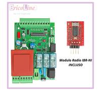 CENTRALE 230V PER CANCELLO SCORREVOLE/BASCULANTE NOLOGO START-S3XL + IBR-NI