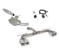 Centrale ant + Centrale + tubo post 76mm Ragazzon VW Golf 7.5 2.0 GTI 180 kw