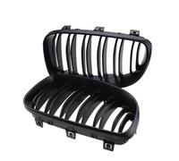 Centrale Anteriore Griglia Di Sfiato Per La Serie 1 Per E81 Per E82 Per E87 Per E88 Accessori Per Griglie Auto Griglia Sportiva Da Corsa Nera A Doppia Stecca Singola(Kidney Grille 3)