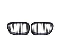 Centrale Anteriore Griglia Di Sfiato Per La Serie 1 Per F20 Per M140i 118d Per F21 2012-2014 Accessori Per Griglia Anteriore Griglie Per Griglia Anteriore Auto(Double-Matte Black)