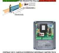 CENTRALE CANCELLO SCORREVOLE 220 V SENZA RADIO SIMILE SAIMATIC CTR18 PM 5000