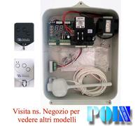 CENTRALE CENTRALINA CANCELLO BATTENTI 1/2 ANTE SCHEDA ANTENNA 2 TRASMETTITORI