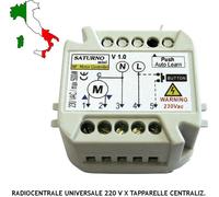 CENTRALE COMANDO ELETTRICO TAPPARELLA AUTOMATICA 220 V RADIO FREQ. 433,92 MHZ