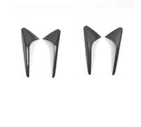 Centrale Console Decorazione Compatibile Con Tesla Per Model 3 2023 2024 4 Pezzi Copertura In Fibra Di Carbonio Lucida Per Pannello Cruscotto Accessori Per Console Centrale