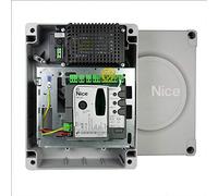 Centrale di comando Nice con ricevente integrata per uno o due motori a 24 V senza encoder predisposta per Solemyo codice : MC424L