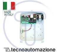 Centrale di comando T011S 230Vac 433,92MHz per cancelli scorrevoli, porte basculanti e barriere stradali con modulo radio, trasformatore, carter e scatola di protezione - Tecno Automazione KITSR5T