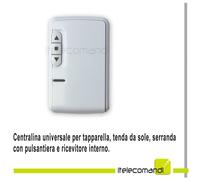 Hiland Centralina per comando motori tubolari tapparelle e tende con pulsanti e ricevente