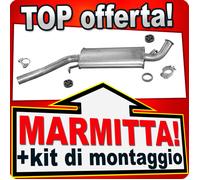 Centrale di Scarico per AUDI A6 100 2.0 2.2 2.3 1984-1996 Marmitta
