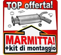Centrale di Scarico per BMW 5 (E34) 520 150CV 1990-1997 Marmitta