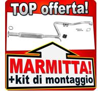 Centrale di Scarico per NISSAN ALMERA I 1.4 1.6 07.1995-04.2000 Marmitta