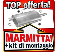 Centrale di Scarico per RENAULT ESPACE III 2.0 115CV 10.1996-2000 Marmitta