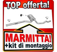 Centrale di Scarico per VW PASSAT B5 1.9 TDI 90/110CV 1.8 125CV Marmitta
